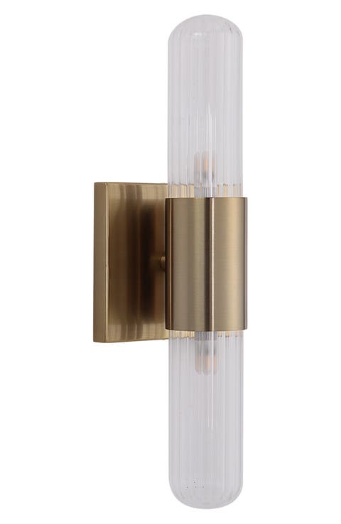 Chiara 2-Light Ribbed Wall Sconce