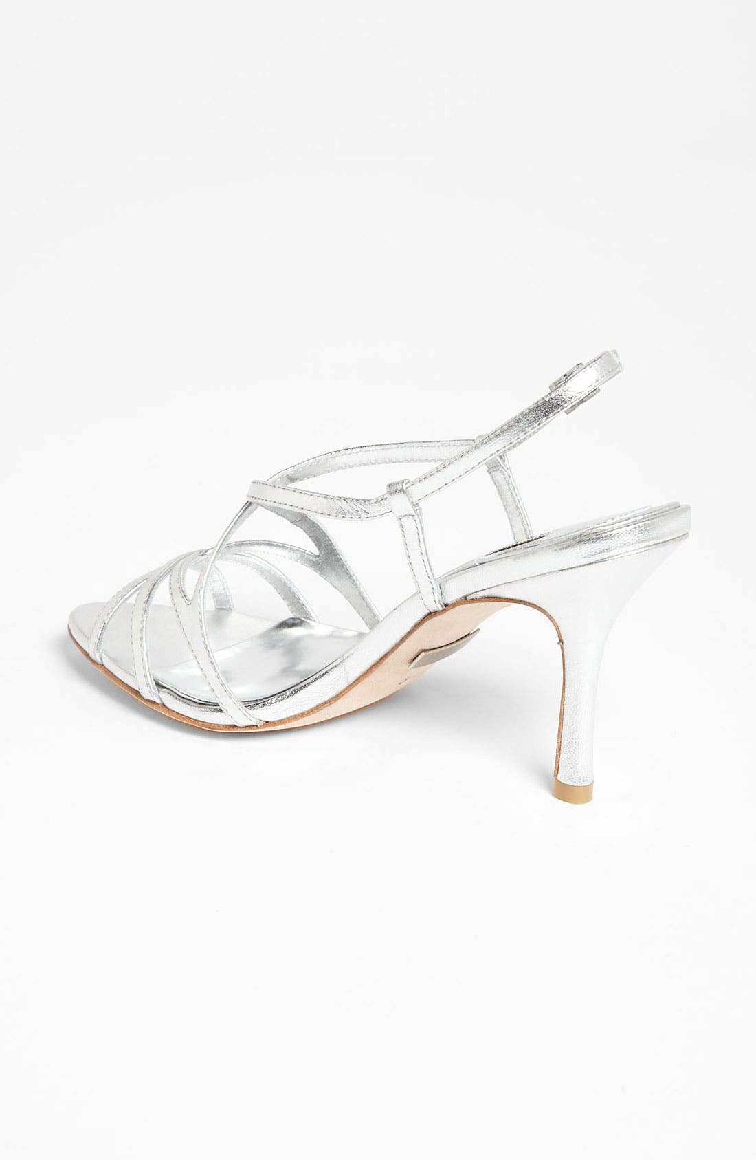 Badgley Mischka 'Ava II' Sandal, Alternate, color, SILVER