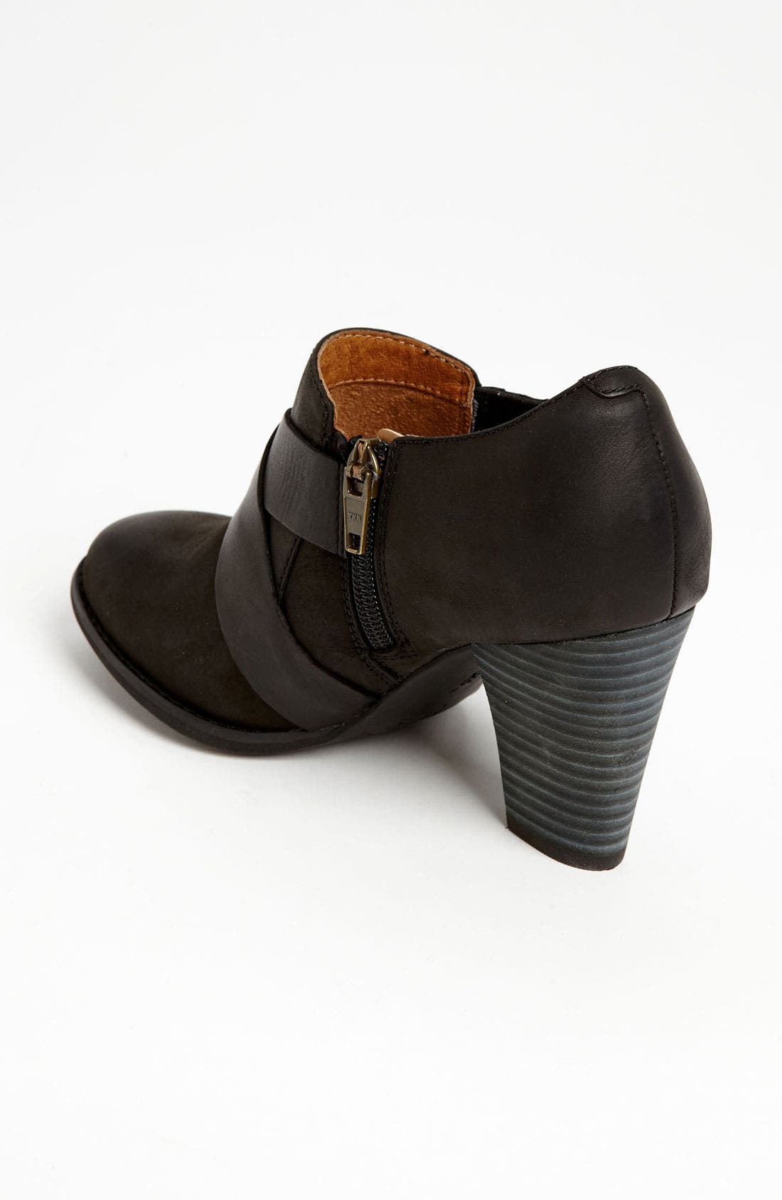 'Heath Woodlark' Boot, Alternate, color, BLACK OILY LEATHER
