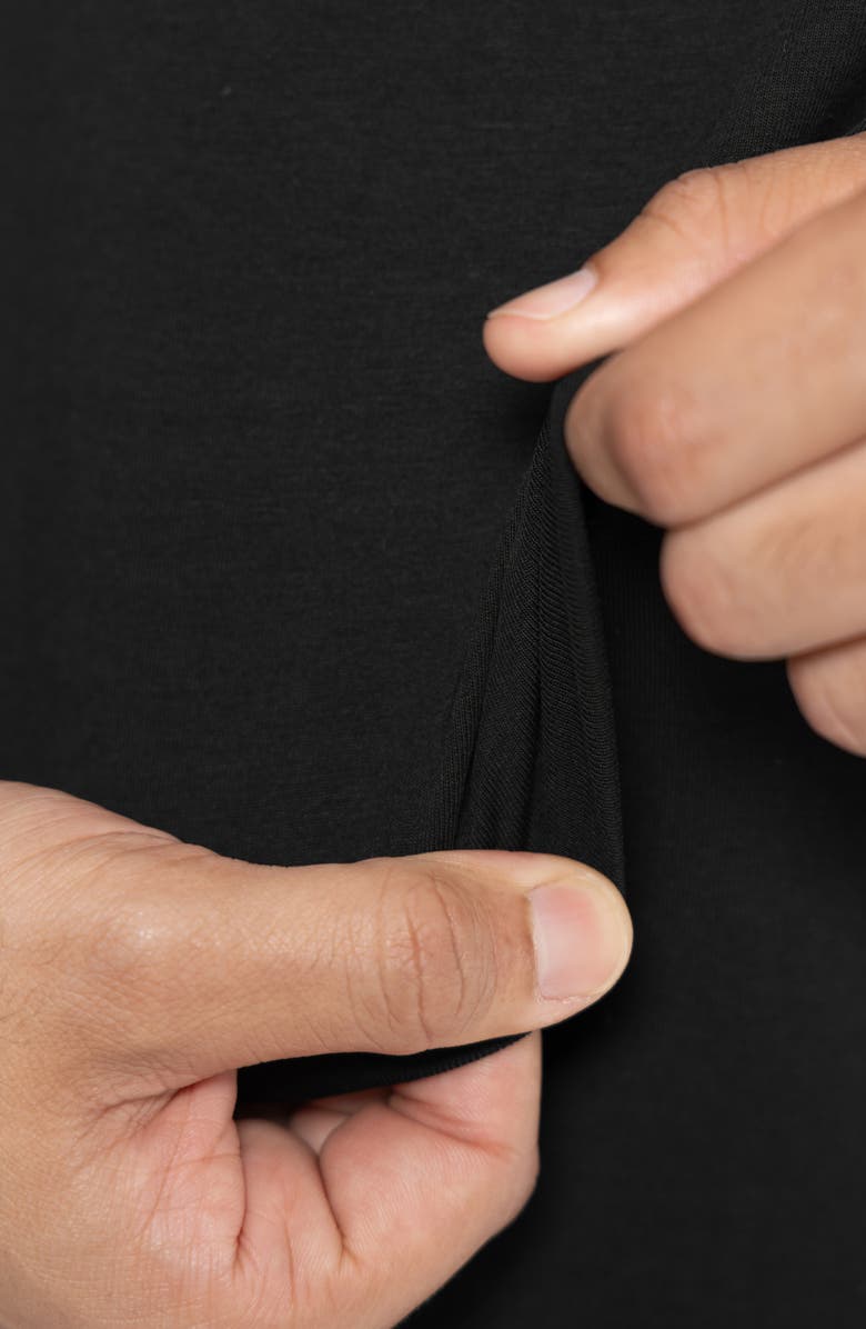 XRAY V-Neck Long Sleeve T-Shirt, Alternate, color, Black