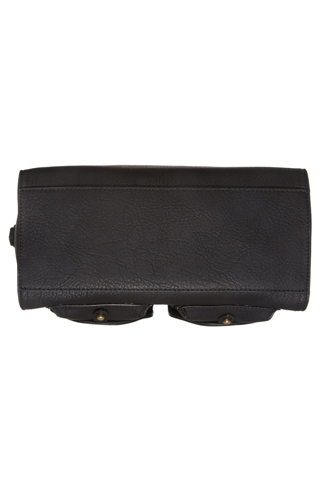 Big Buddha Faux Leather Satchel, Alternate, color, 