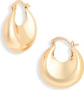 Ettika Chunky Hoop Earrings