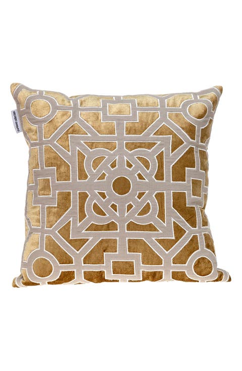 Hazel Geometric Accent Pillow