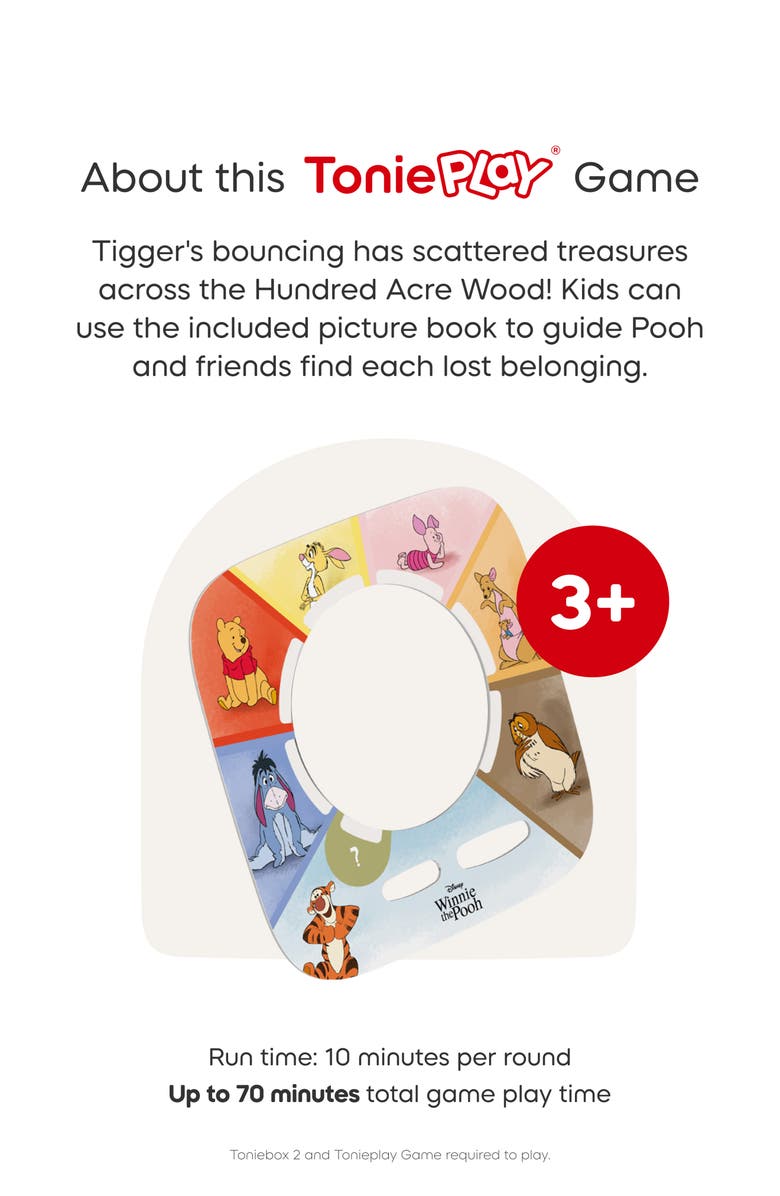 tonies Tigger's Mix Up Fix Up Tonieplay Game Set, Alternate, color, Multi