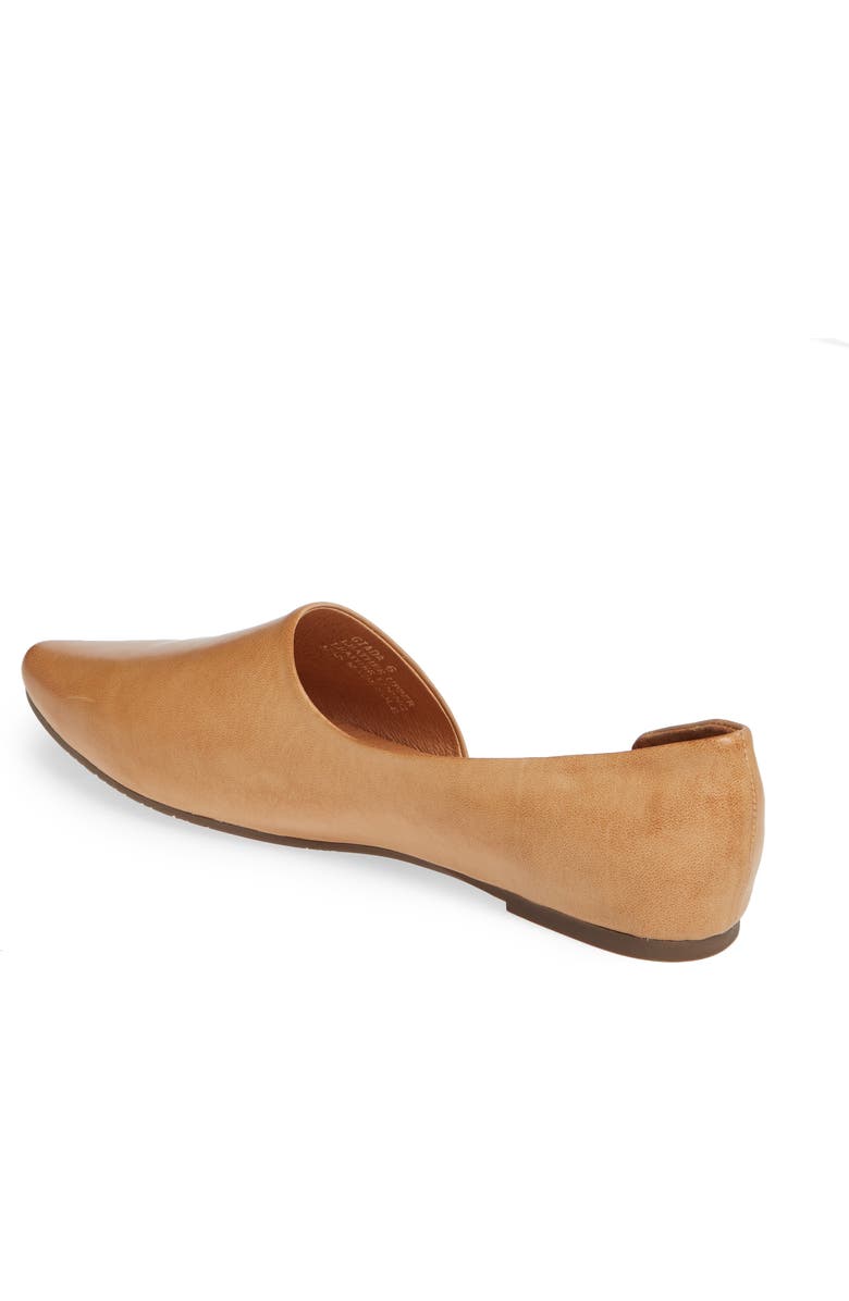 Chocolat Blu Giada Half d'Orsay Flat, Alternate, color,