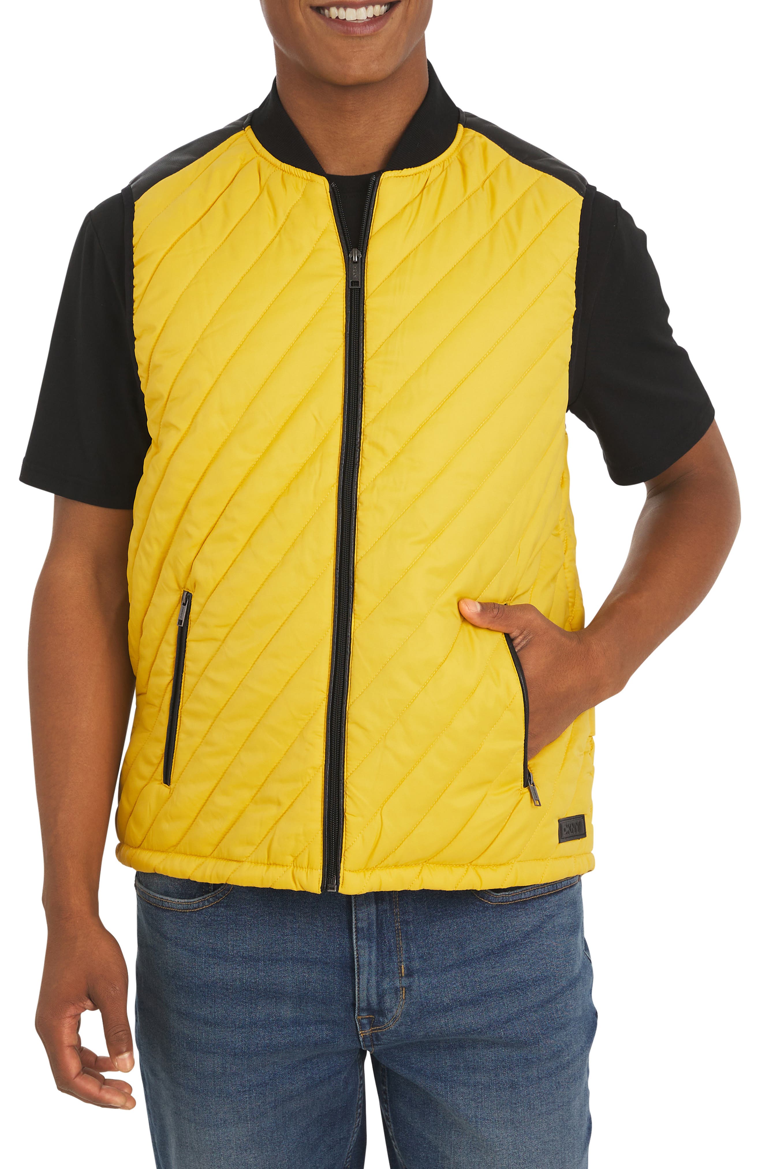 DKNY Virgil Channel Quilted Vest