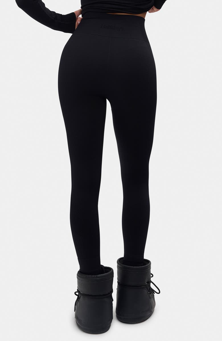 Halfdays Sophia Base Layer Leggings, Alternate, color, Black