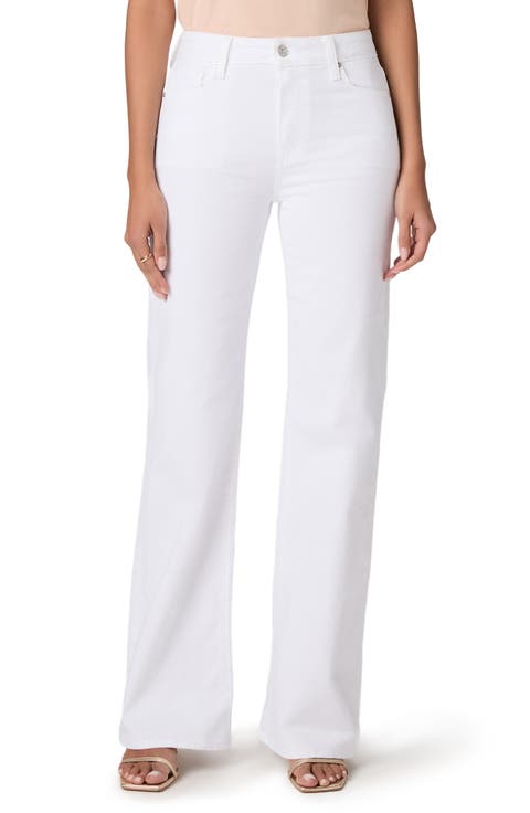 Sofia Flare Jeans (Crisp White)