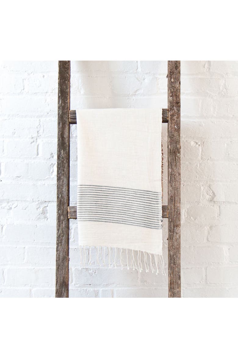 Riviera Cotton Hand Towel, Alternate, color, Gray