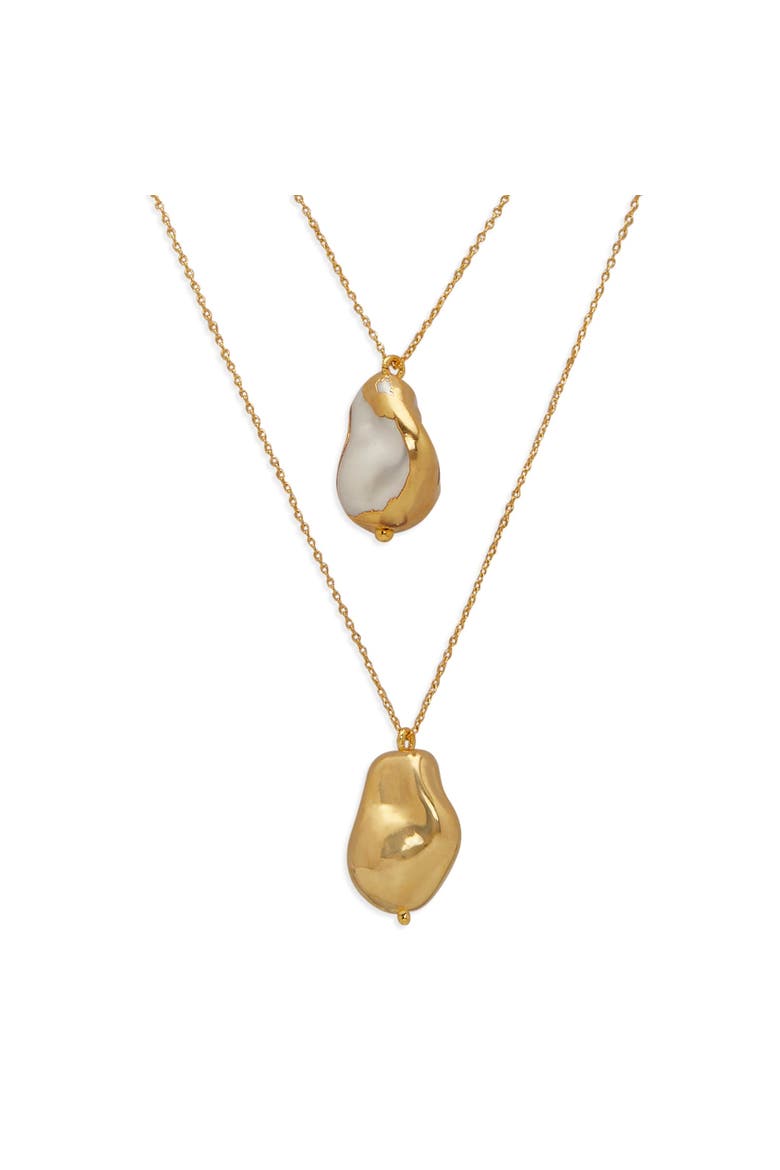 KORA PENDANTS, Alternate, color, Gold Plated
