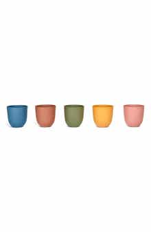 COMMUNE Set of 5 Assorted Ceramic Tumblers