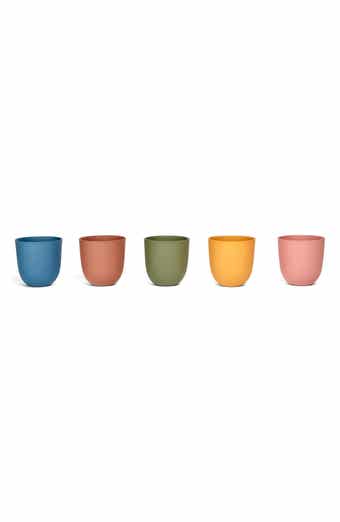 COMMUNE Set of 5 Assorted Ceramic Tumblers