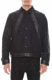 HVMAN Rocker Slim Ridged Cotton Jacket