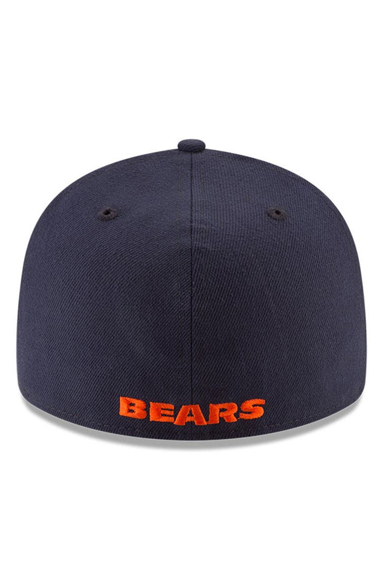 New Era Men's New Era Navy Chicago Bears Omaha Low Profile 59FIFTY Hat - B, Alternate, color, 