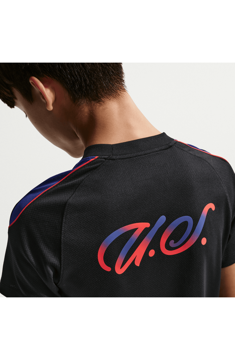 Nike Youth Nike Black USMNT 2026 Strike Dri-FIT Top, Alternate, color, Black