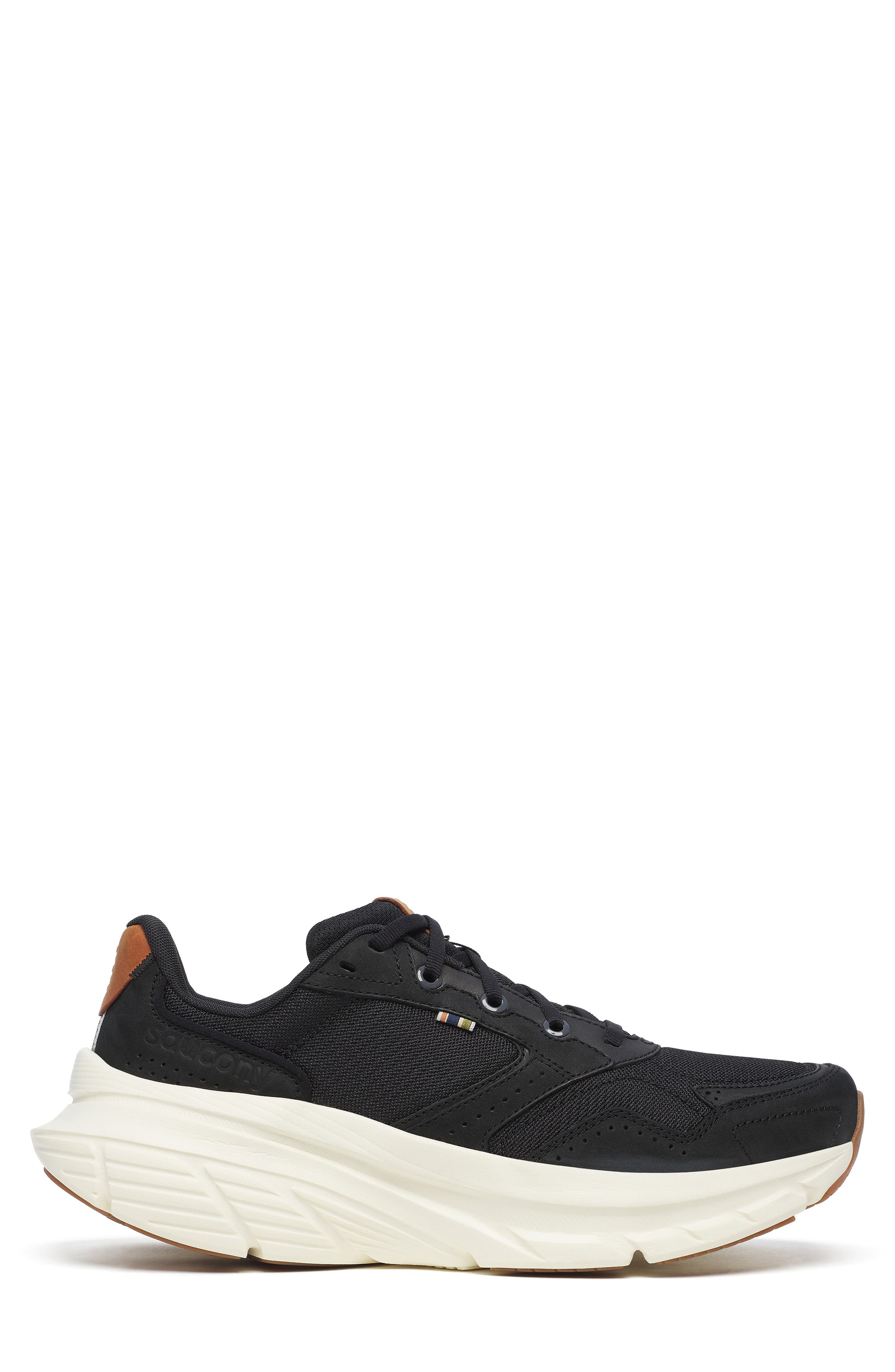 Saucony Guide Metro Sneaker, Alternate, color, Black