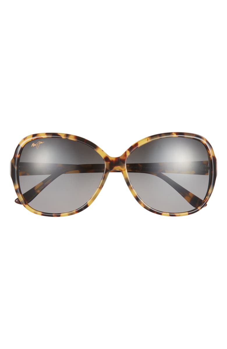Maui Jim 60mm Polarized Butterfly Sunglasses, Main, color, 