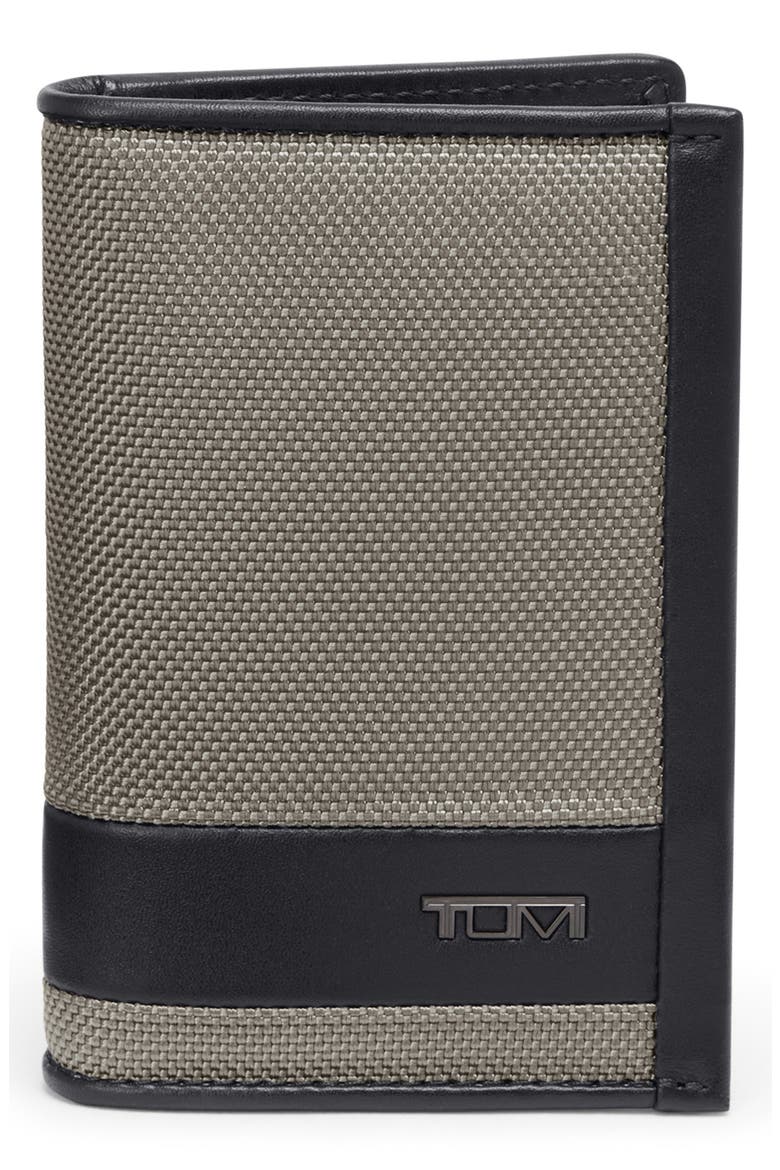 Alpha Multi Window Card Case, Main, color, GREY ALLOY