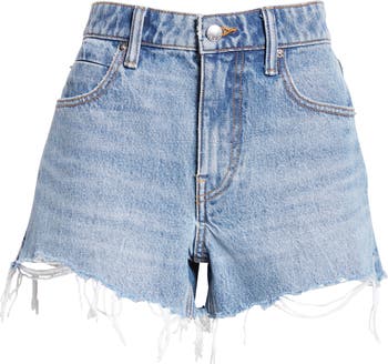 ショートパンツ ALEXANDER WANG ALL OVER LOGO BITE DENIM SHORTS Alexander Wang Bite Logo Denim Shorts | Saks Fifth Avenue