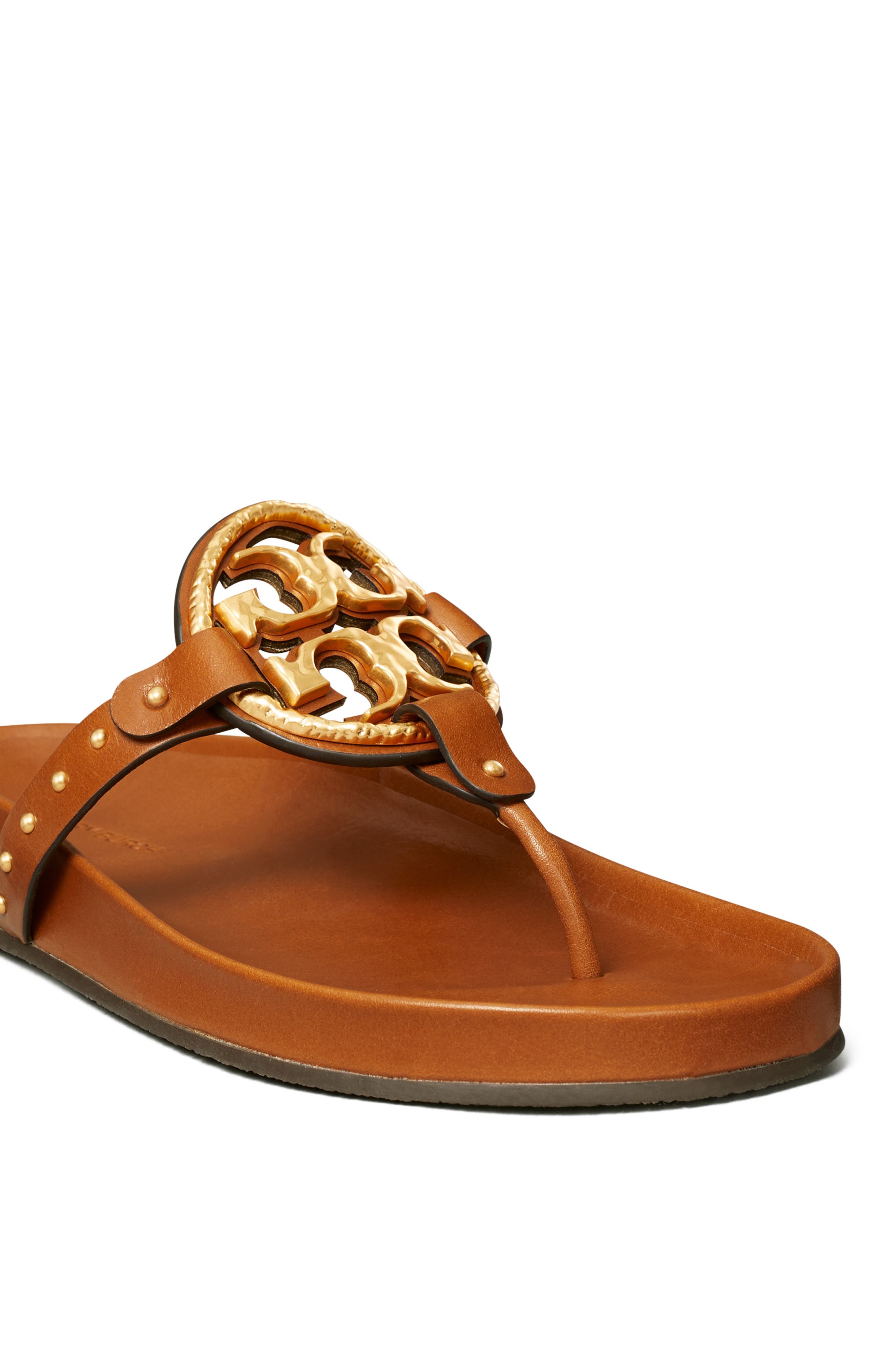 Tory Burch Miller Vintage Plaque Cloud Sandal, Alternate, color, 