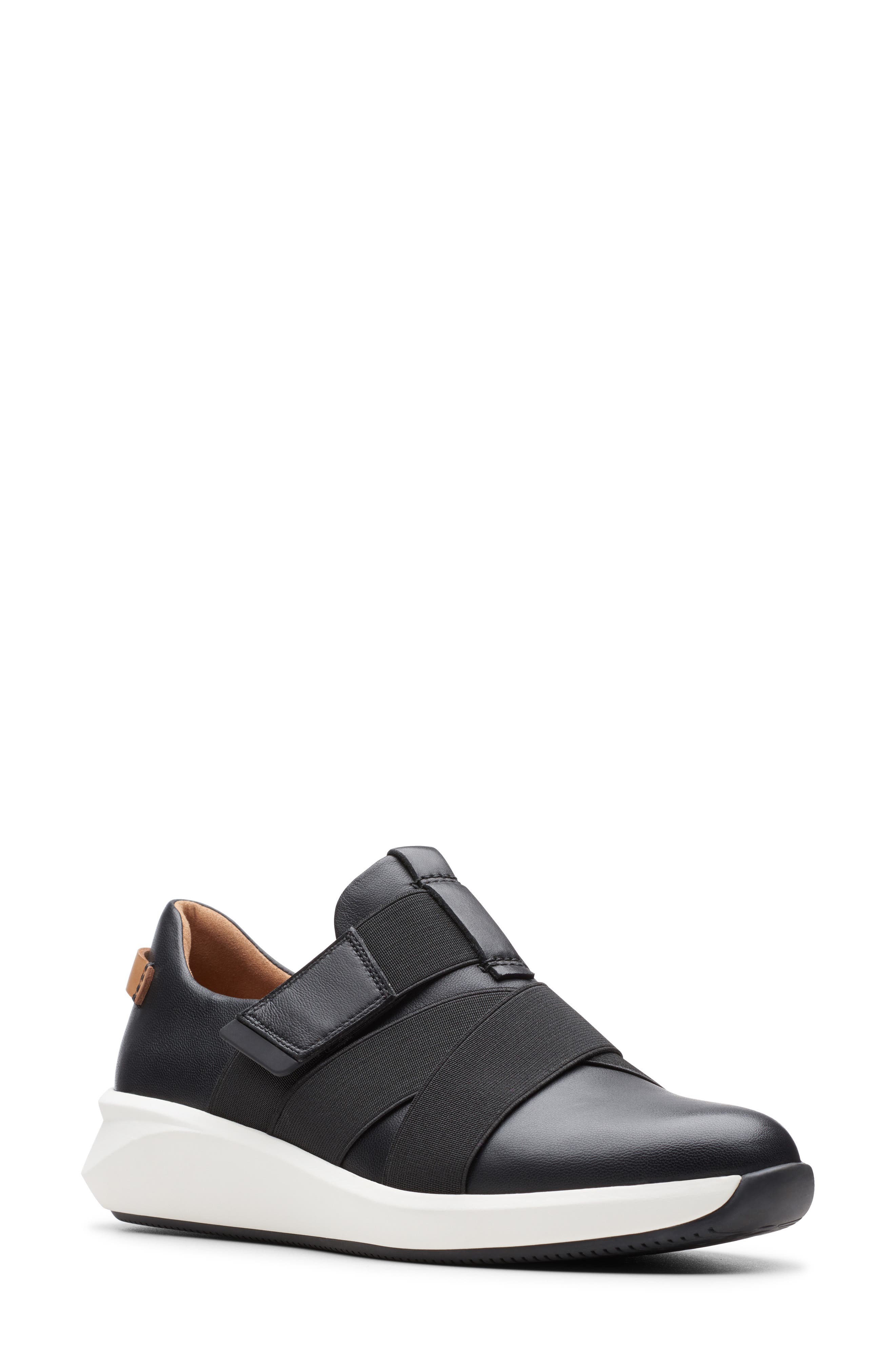 Clarks<sup>®</sup> Un Rio Strap Wedge Sneaker, Main, color, 