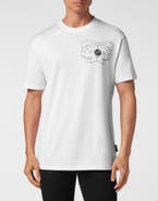 PHILIPP PLEIN T-Shirt Round Neck Ss Wire Frame Men