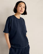 Haven Well Within Garment-Dyed Organic Cotton Slub Terry Tee