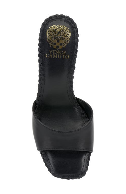 Vince Camuto Emmla Slide Sandal In Black