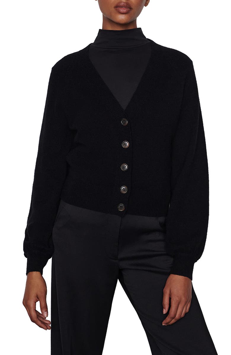 FRAME Linked Cashmere Cardigan, Main, color, 
