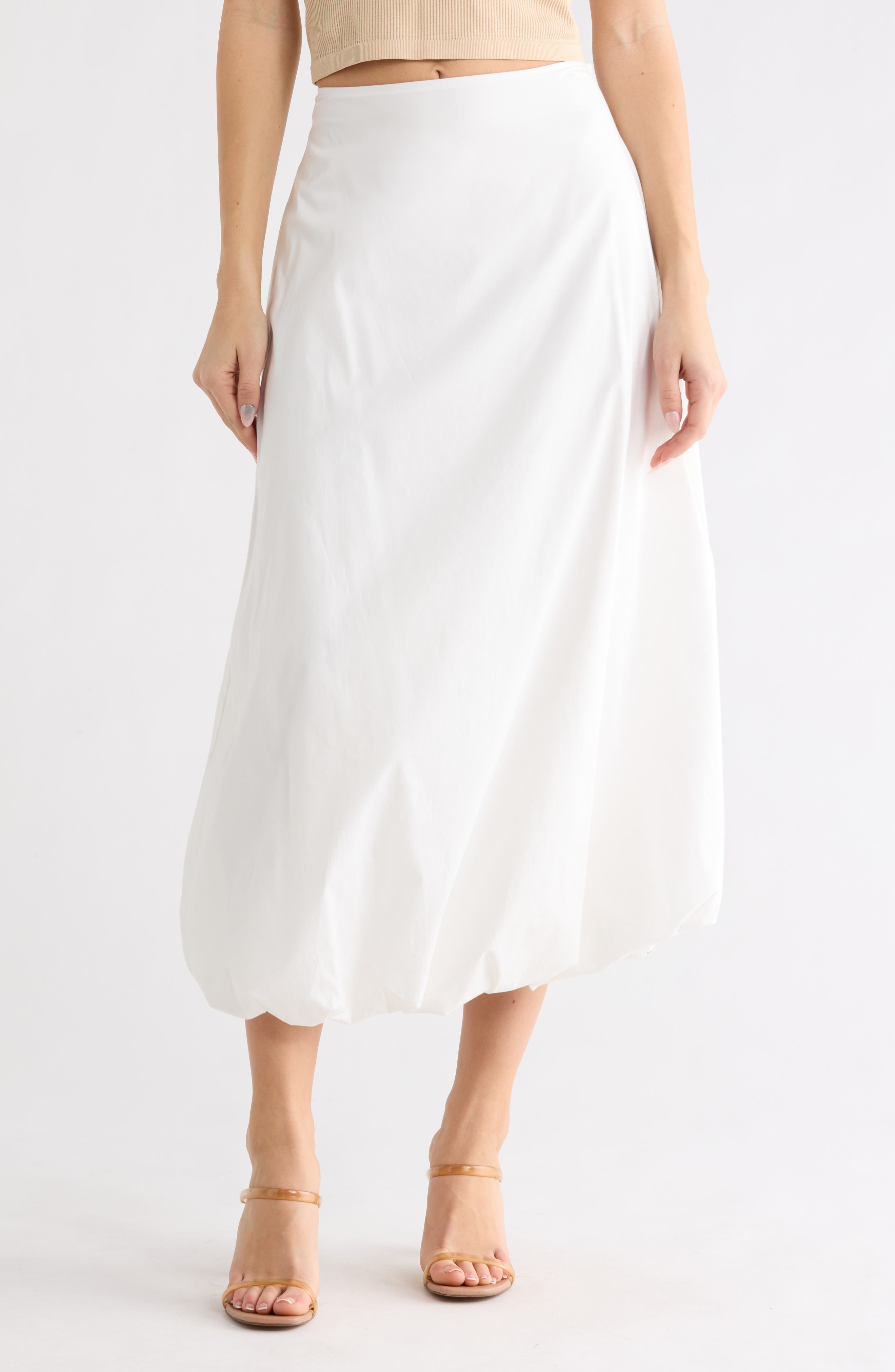 Bubble Midi Skirt - image 3