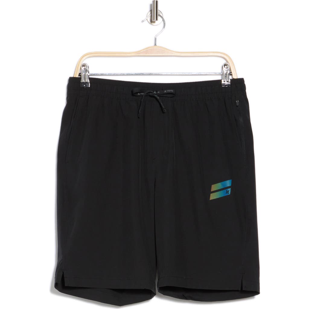 Shop Hurley Activewear Exist Slash Logo Shorts