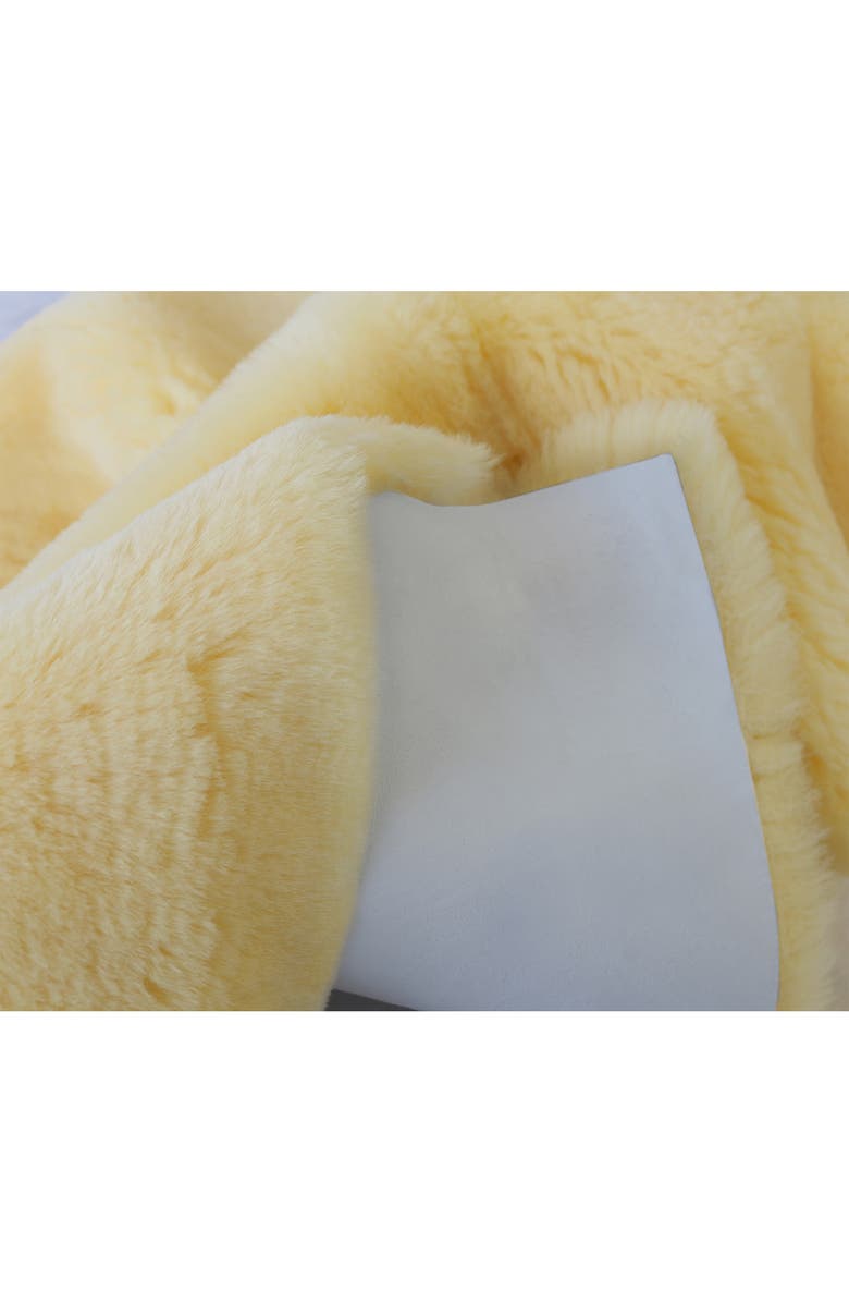 NATURAL Medical Genuine Sheepskin Shearling Chair Pad 18" x 18" - Grey, Alternate, color, Cornsilk