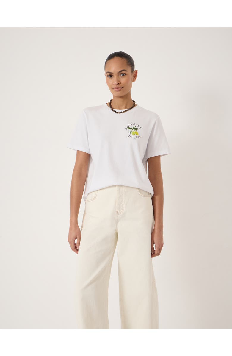 Hush 100% Cotton Short Sleeve T-shirt, Main, color, White