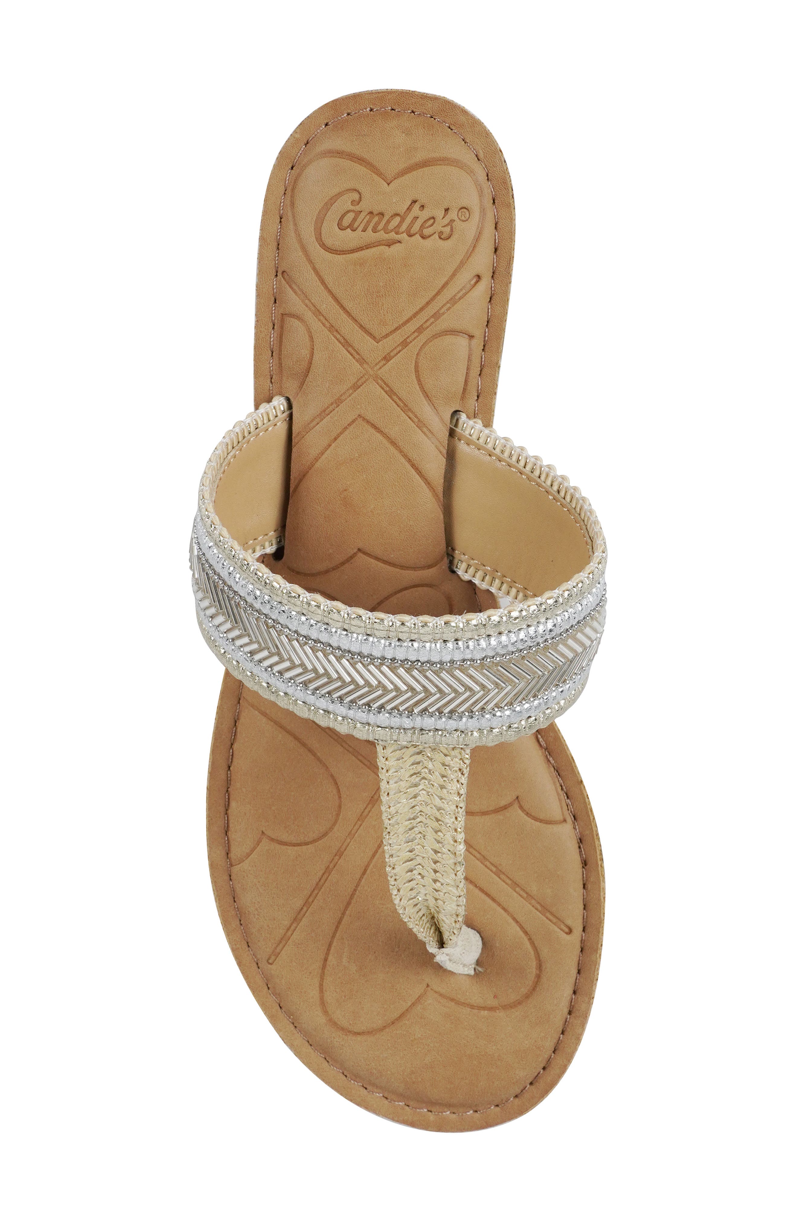 Trystan Sandal, Alternate, color, CLEAR FABRIC