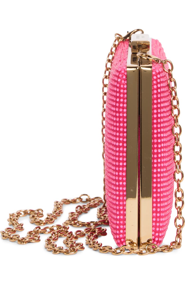 Kurt Geiger London Crystal Box Clutch, Alternate, color, Pink
