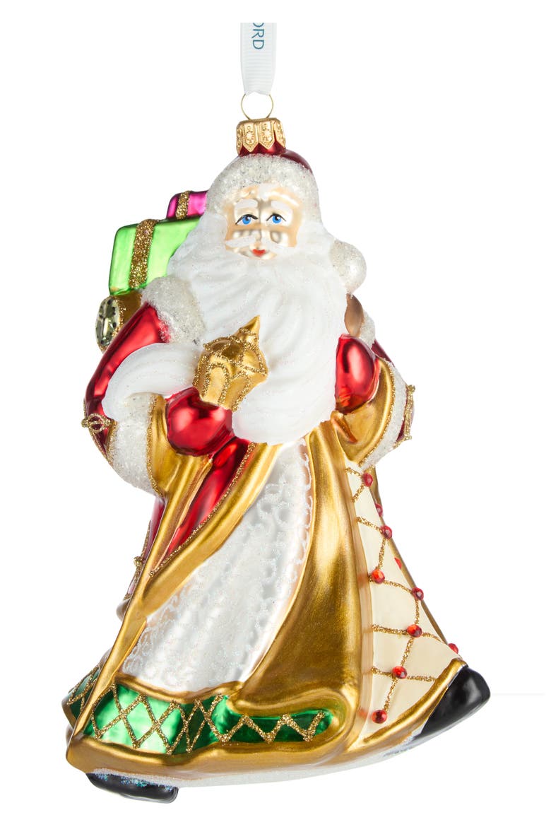 Holiday Heirlooms Santa Ornament, Main, color, MULTI