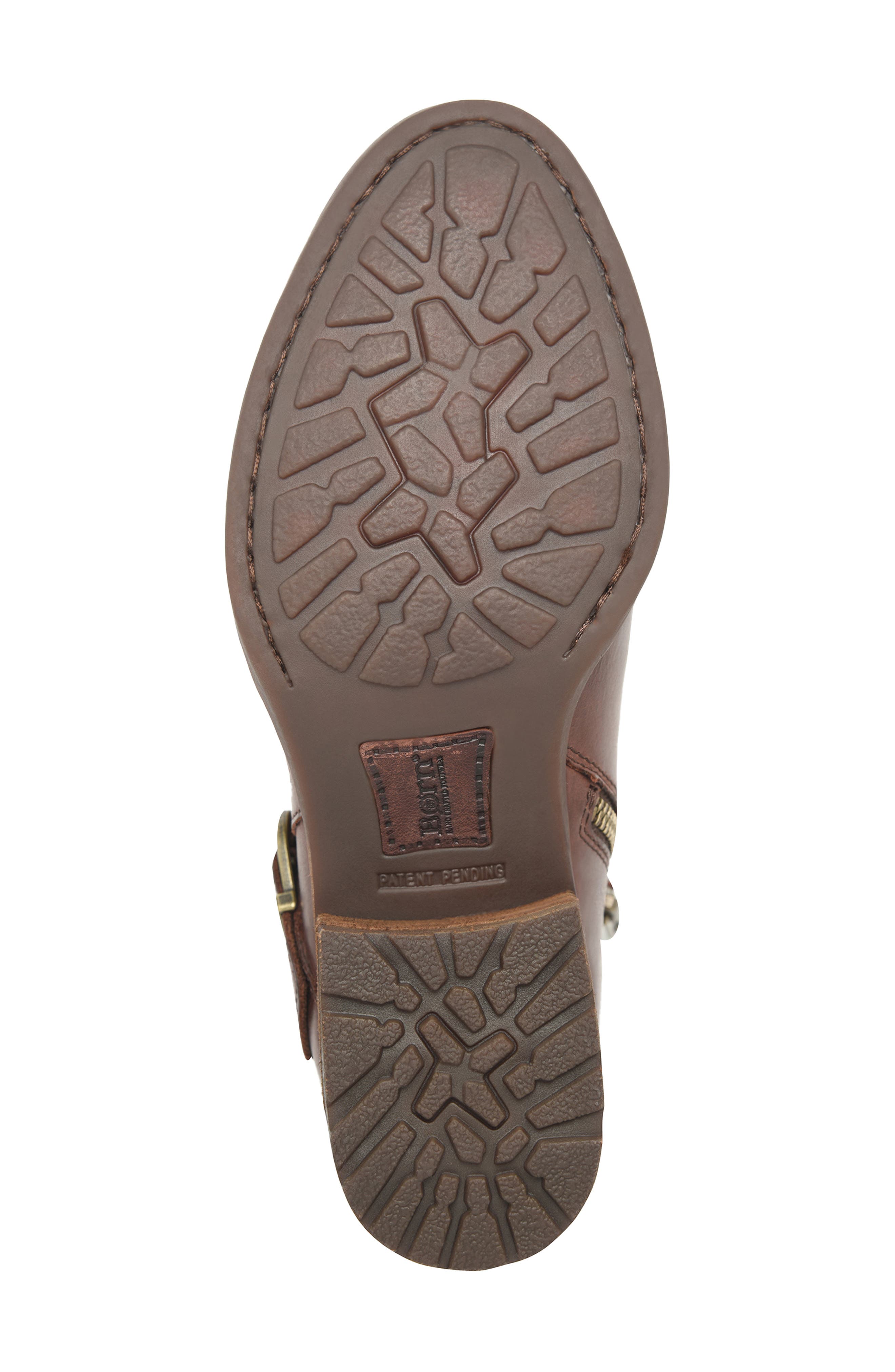 Kace Bootie, Alternate, color, BROWN LEATHER