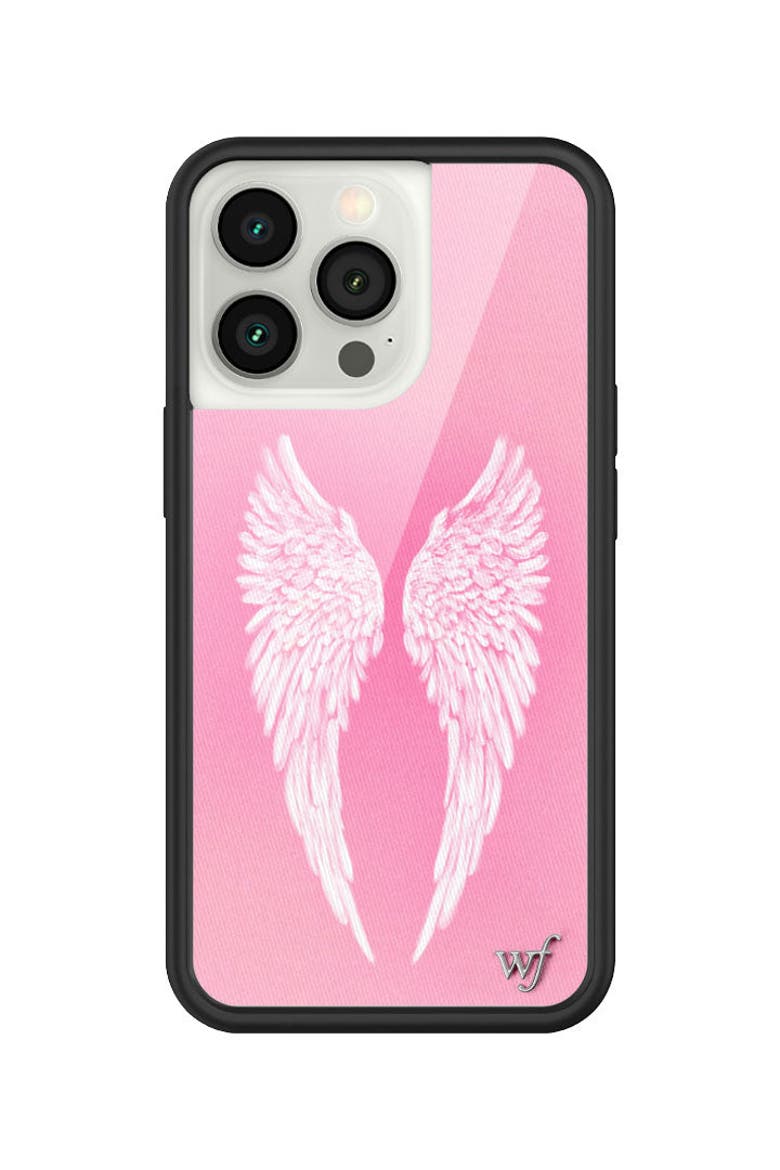 Angel Baby iPhone Case, Alternate, color, Pink