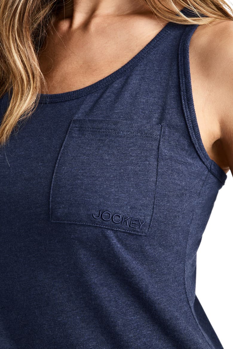 Women's Cotton Modal Blend Chemise, Alternate, color, Jockey Blue