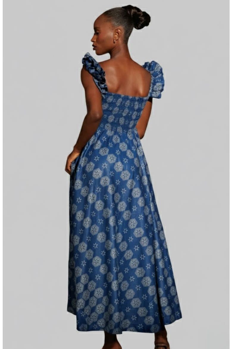 Ibukun Dress, Alternate, color, Blue