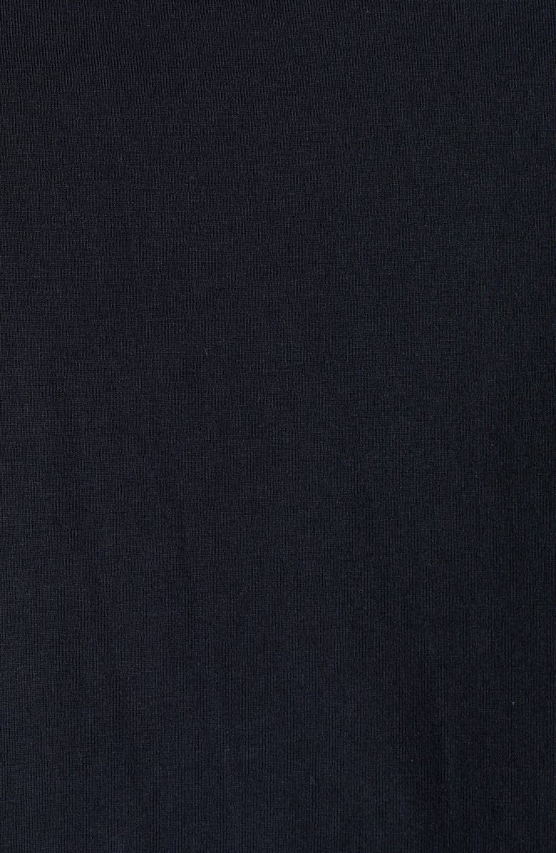 Bottega Veneta Contrast Lined Sleeve Cotton Jersey T-Shirt, Alternate, color,