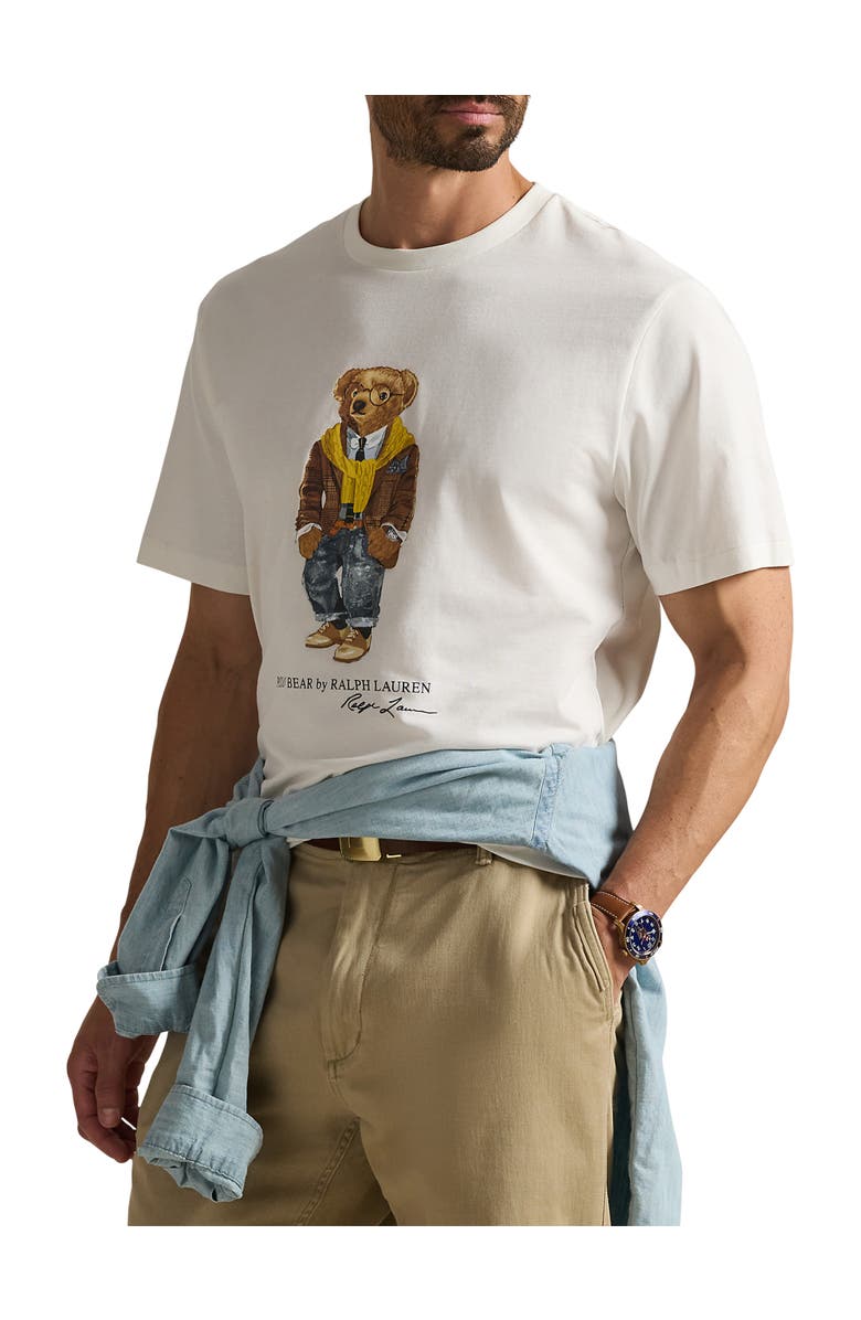 Polo Ralph Lauren Big 
Tall Hudson Valley Bear T-Shirt, Main, color, Nevis