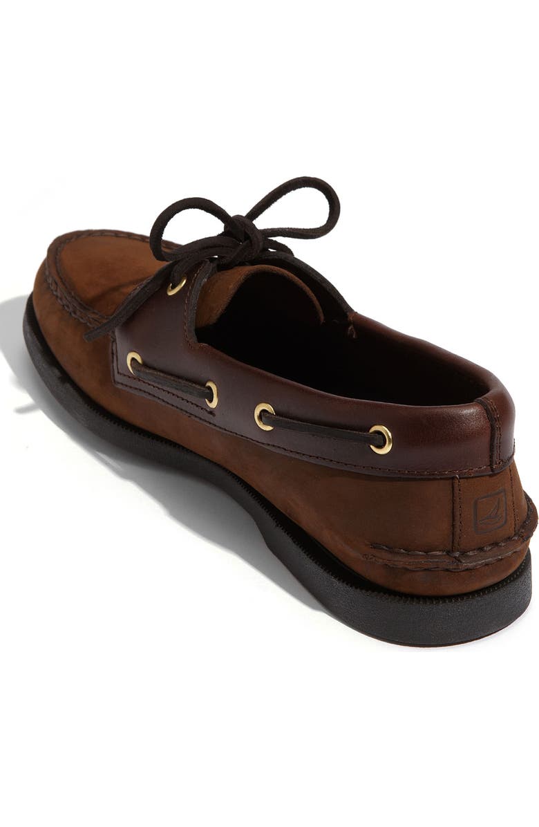 Sperry Authentic Original Boat Shoe, Alternate, color, Brown/ Brown