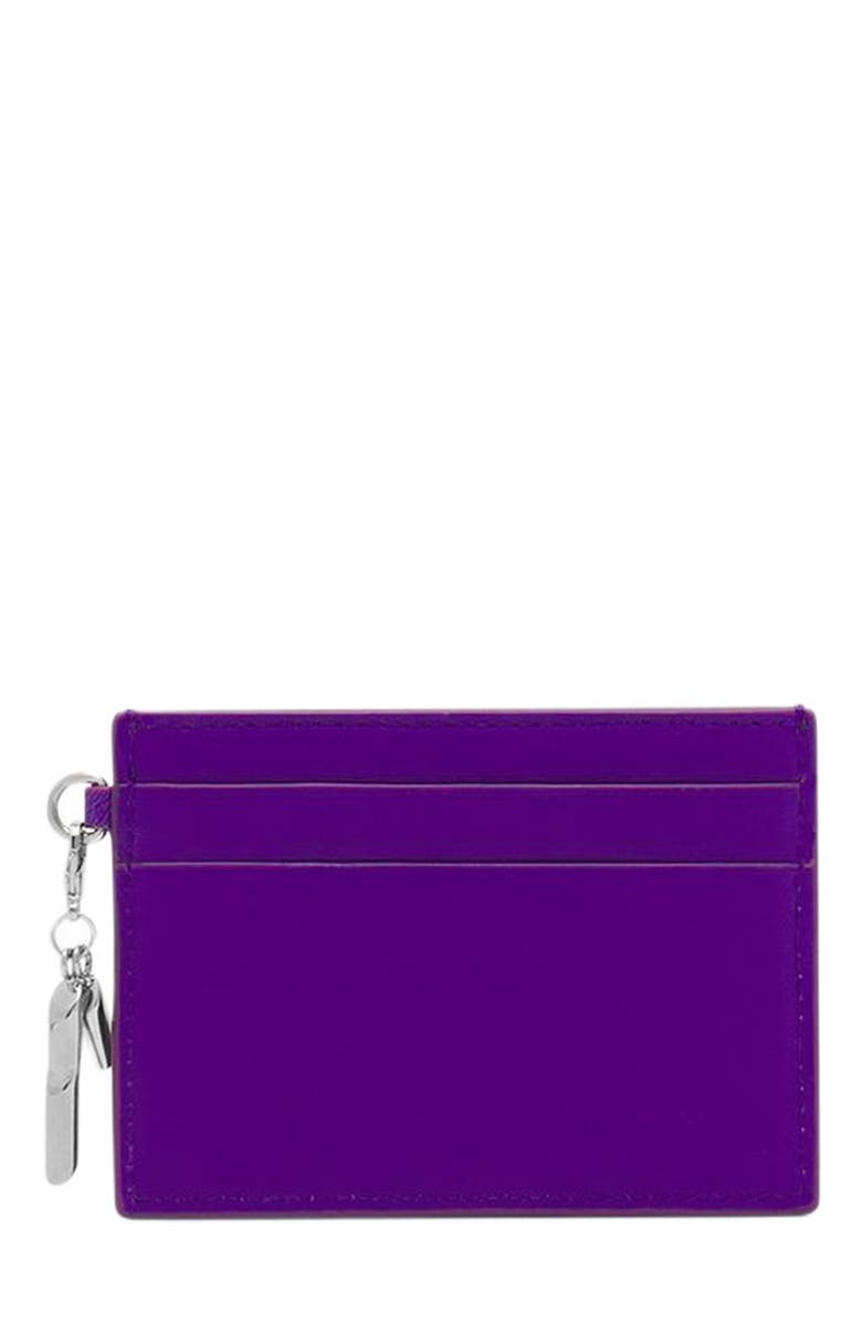 Lanvin Séquence Leather Cardholder, Alternate, color, 