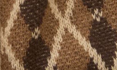 Blu Pepper Argyle Cotton Button Front Cardigan In Multi