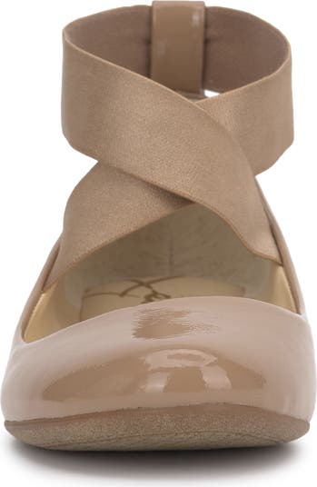 Mandayss Ankle Strap Ballet Flat