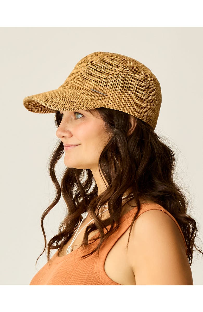 Carve Designs Straw Baseball Cap, Alternate, color, Natural