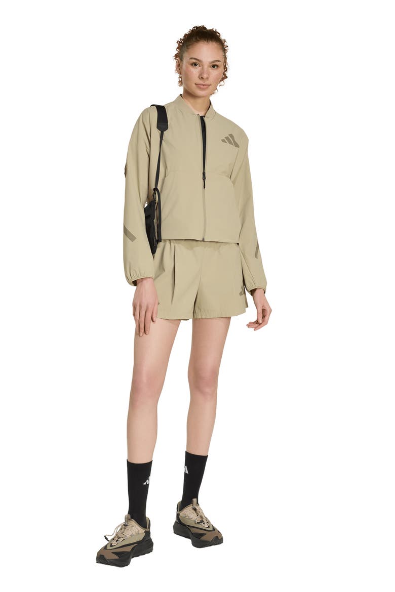 Z.N.E. Woven Stretch Nylon Shorts, Alternate, color, WONDER CARGO/
