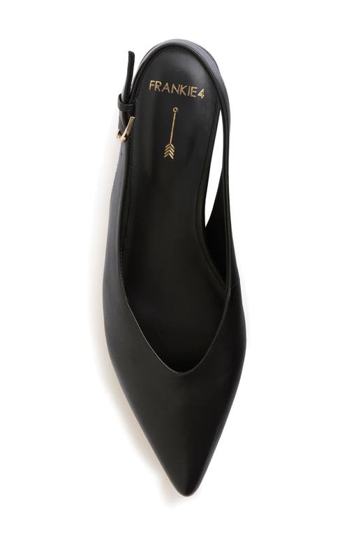 Frankie4 Luna Pointed Toe Slingback Flat