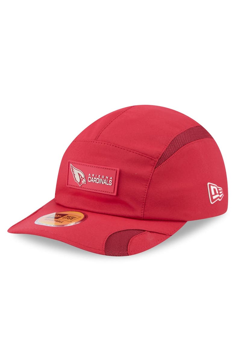 Men's New Era Cardinal Arizona Cardinals 2025 Sideline  Runner Adjustable Hat, Main, color, Cardinal